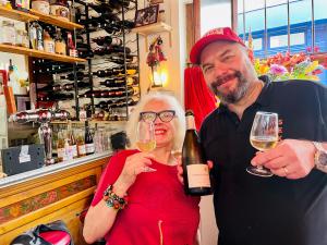 Chef PJ and his Spouse Laurence in Le Petit Moulin