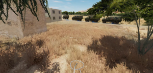 The image is showing a virtual image from the CymLITE-FPV built on Mission Combat Simulator (MCS)