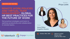 Talentuch Webinar | Remote Team Management