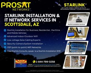 Starlink Installation Services in Scottsdale AZ