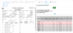 Customs Document Declaration module compiles and audits all transactional documents before and after customs filing. It generates complete reports flagging discrepancies between documents by comparing unlimited data fields.