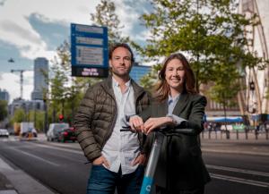 umob Founders Bibi Jorissen and Raymon Pouwels in Rotterdam