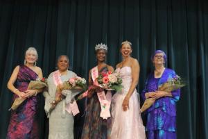 The annual pageant celebrates the personality, elegance and achievements or candidates who answer interview questions, perform their talent, share their philosophy on life, and model an evening gown of their choice, with poise and grace.