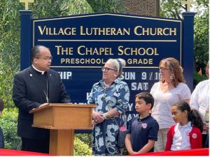 Bishop Rev. Dr. Dien Ashley Taylor (Photo Credit: Village Lutheran Church 2025)