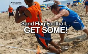 Sand Flag Football Scores Big