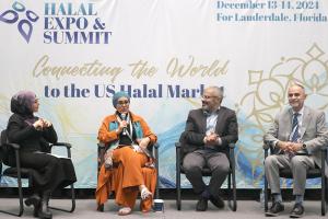 Panel discussion at the Halal Summit 2024