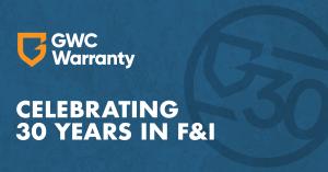 GWC 30th anniversary emblem