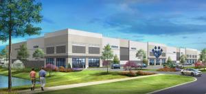 Rendering of the new Cheer Athletics St. Louis facility at 737 River Valley Drive in Maryland Heights. The state-of-the-art building spans 30,000 sq. ft., marking a major expansion for Cheer Athletics St. Louis.