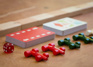 Racing Board Game.