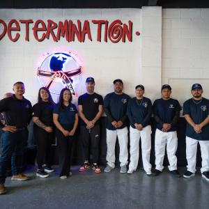 Custom Painting Team at WC karate Center