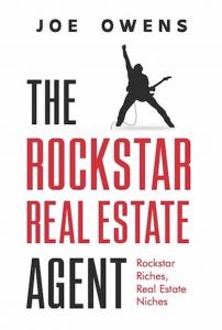 Book cover with title and silhouette image of a performing rock star