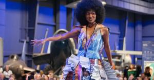 The Upcycled Fashion Show reflects ArtPop Street Gallery’s ongoing commitment to supporting the local arts community while promoting environmental responsibility. At the heart of this effort is ArtPop’s Upcycling Initiative, which repurposes vinyl materia