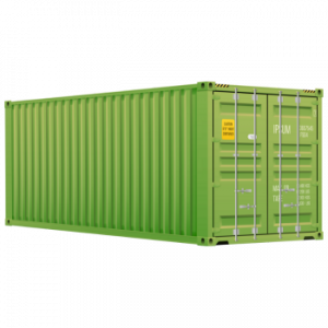 Green E-Waste Container