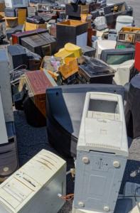 Electronics Waiting to be Recycled