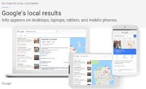Google My Business Local Results