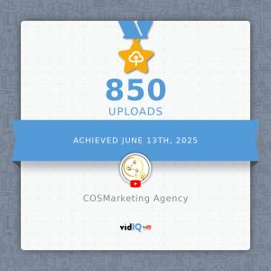 CMA Reaches 850 Uploads on YouTube
