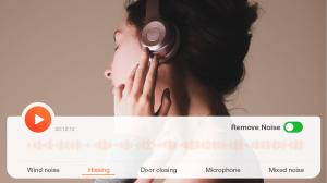 Remove Background Noise with AI