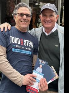 Stein and Joe Girven friend and constituent