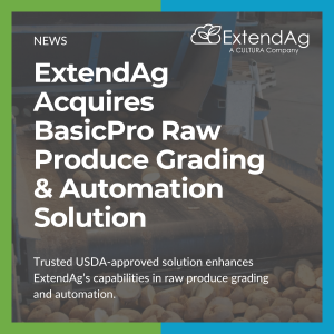 ExtendAg acquires BasicPro Raw Produce Grading and Automation Solution