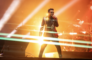 A.R. Rahman concert photo ahead of The Wonderment Tour 2025, promoting his global arena tour featuring cinematic music and multilingual performances.