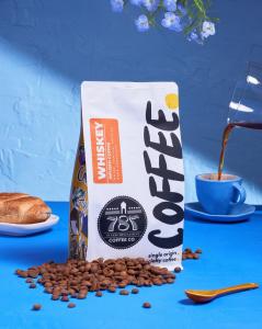 Whiskey Infused Coffee Beans - Freshly Roasted - 787 Coffee