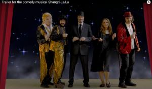 Sneak peek at rehearsal for Shangri-La-La, the comedy musical about Siegfried and Roy.