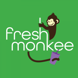 Fresh Monkee logo - the fastest growing fresh protein shake business in America