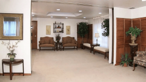 inside our funeral home in fort lee