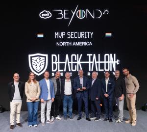 Pax8 Team: Scott Chasin, CEO; Libby McIhany, CPO; Lane Brannan, EVP & GM of Americas; Jared Pangretic, SVP Sales, Americas; Black Talon: Jules Vergara, CTO; Gary Salman, CEO; Josh Hyman, CISO; Pax8: Craig Donovan, Chief Experience Officer; Nick Heddy, President & CCO