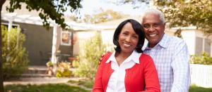 A happy retired couple