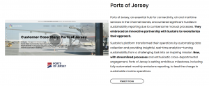 Sustaira and Ports Of Jersey Establish The Blueprint For Ports and Transportation Authorities To Accelerate Decarbonization