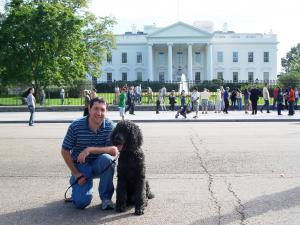 DogFriendly.com in front of the White House