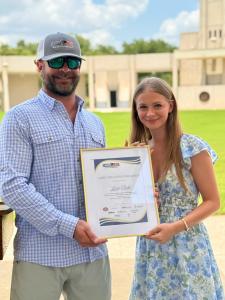 Carry The Load 2025 Scholarship recipient Lizzie Rule