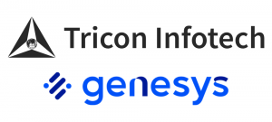 Tricon Infotech and Genesys logos