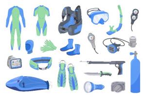Diving Equipment, Diving