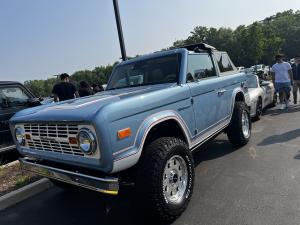 Cool cars, trucks, and Jeeps are all part of the car show portion of the Prefix 5K event.