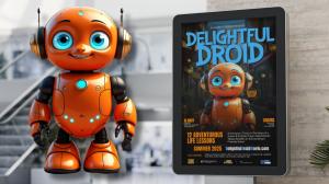 Delightful Droid Mail Movie Poster