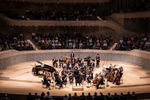 BAAM plays to a sold-out audience at Hamburg's Elbphilharmonie last season.