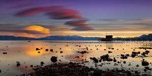 Sunset in Tahoe City California, from two long-time locals and real estate agents
