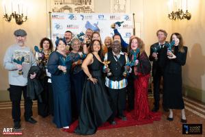 The 2025 Top 60 Masters award recipients gathered in Ferrara, Italy, alongside founder Viviana Puello, united in celebration of artistic excellence and global peace.