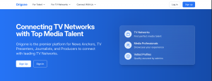 Origone Network Platform interface