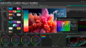 Side-by-side comparison showing vibrant HDR video correction in VSDC Pro 10.1 for action cameras and smartphones