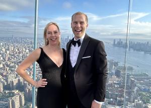 Louw and Kirsten Barnardt at EO New York Spring Gala
