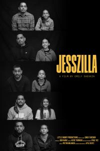 A young Jess sits with her father