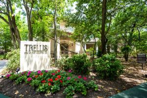 trellis spa sign