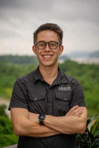 Portrait of Lucas Goodenough standing outdoors in Ecuador