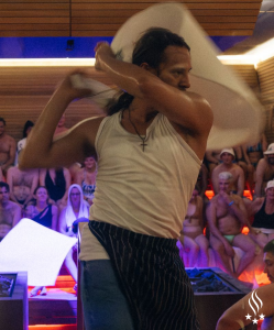 Alonzo Solórzano, Aufguss USA’s first solo champion and Head Sauna Master at Bathhouse NYC