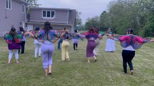 Change agents joining The Grand Butterfly Gathering from Canada. Photo: Sabrina Castellanos.