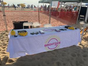Brightside ABA Sponsored Table and Booth at Surfers Healing Event