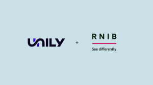 Unily and RNIB logos